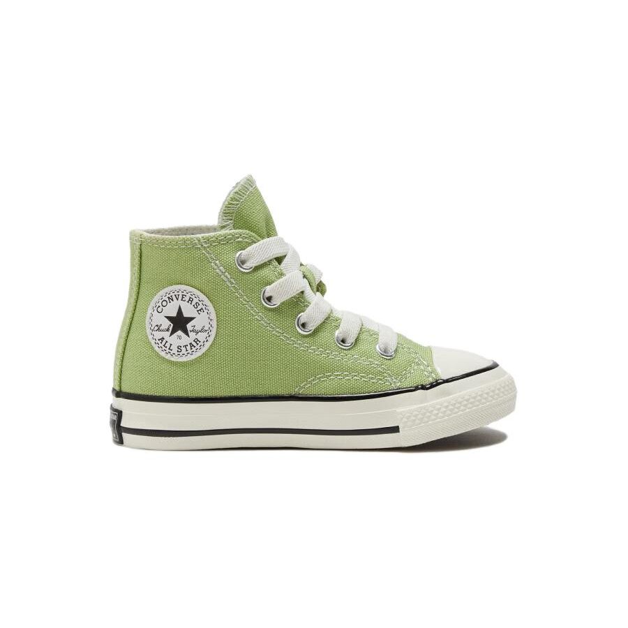 Converse Chuck 70 At-Cx Chuck 70 1V Comfortable Versatile Shock Absorption High-Top Walking Shoes Baby Sneaker Green A05216C