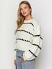 European & American Women's Autumn/Winter Knit Sweater - Round Neck, Long Sleeve, Casual Street Style