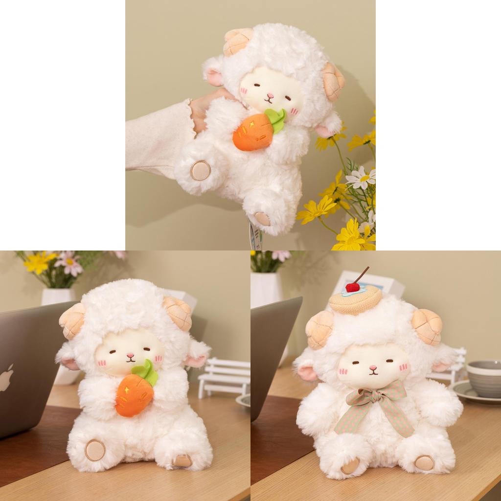 Plush Sheep Toy With Soft Pp Cotton Filling For Kids And Teens Gift Idea