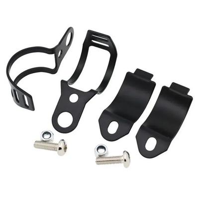 Uchwyt wspornik mocowania kierunkowskazu motocyklowego Uchwyt lampy Regulowany zacisk do montażu na lagach 30-43mm Zacisk uchwytu lampy