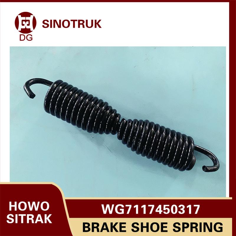 Sinotruk Sitrak Brake Shoe Spring Wg7117450317 for Sinotruk HOWO T5g Sitrak C5h/C7h/C9h Man Tga Truck Spare Parts