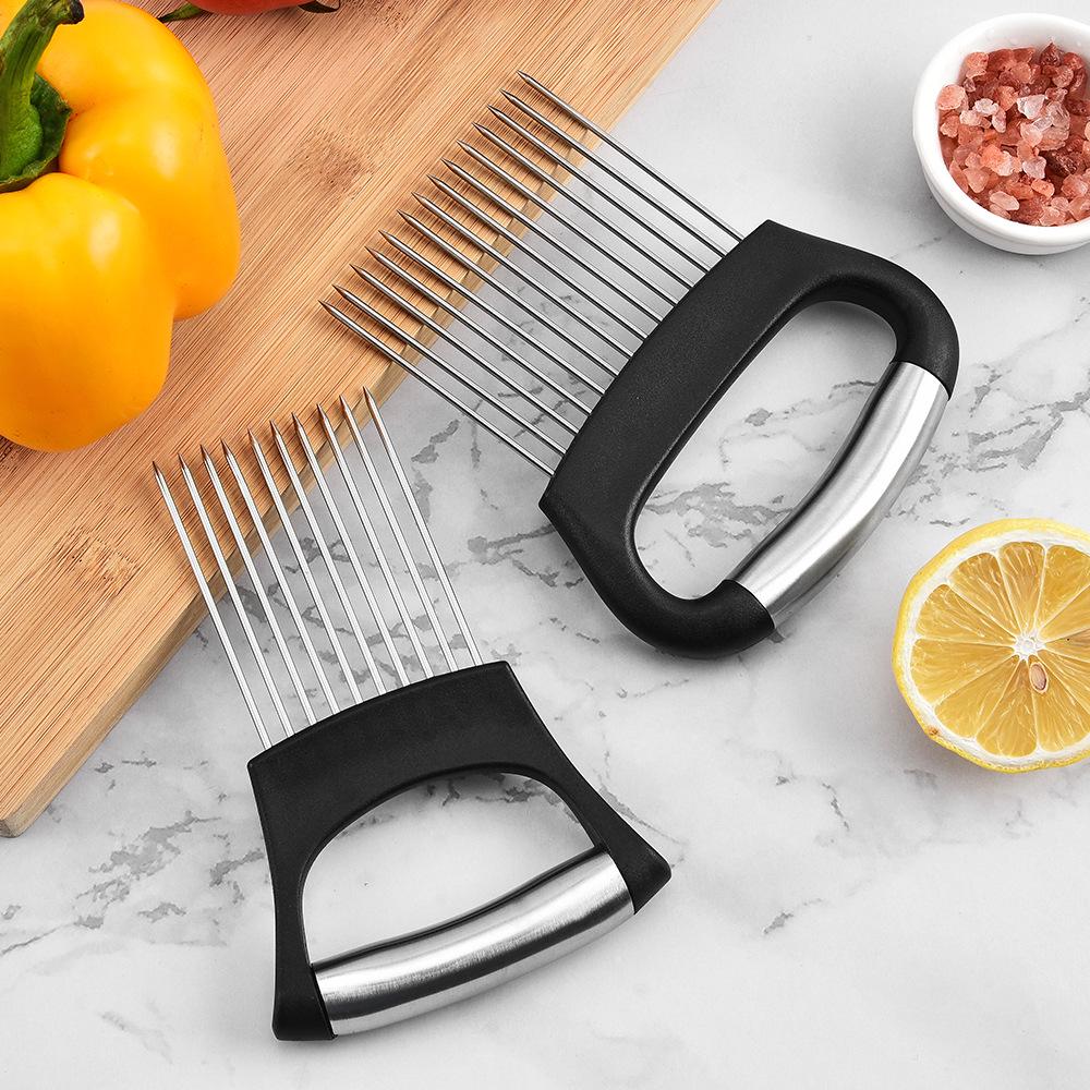 304 Stainless Steel Onion Holder & Meat Tenderizer Needle