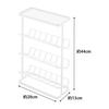 Yamazaki Jitsugyo Bath Bottle Rack Tower White 2909