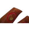 German C96 Broomhandle Mauser Holster Dark Brown w/Grips Red 9-Repr 5N-OELS-TCGK