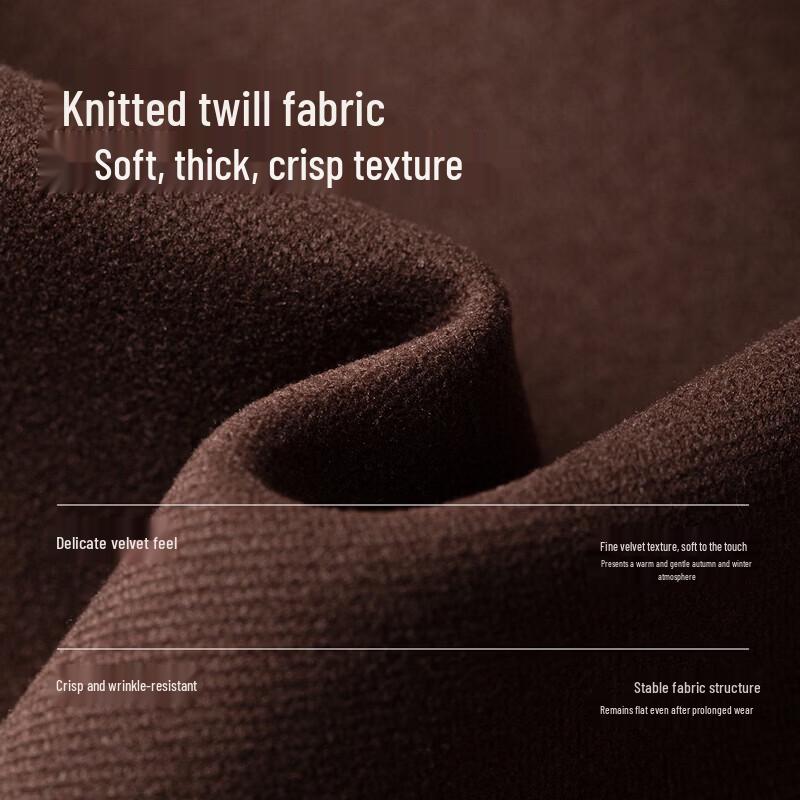 CHUYU Women's Thickened Knitted Harem Pants