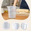 Measuring Cup Clear Cook with Accuracy Graduated Handle Jug for Cooking Kithchen Tool