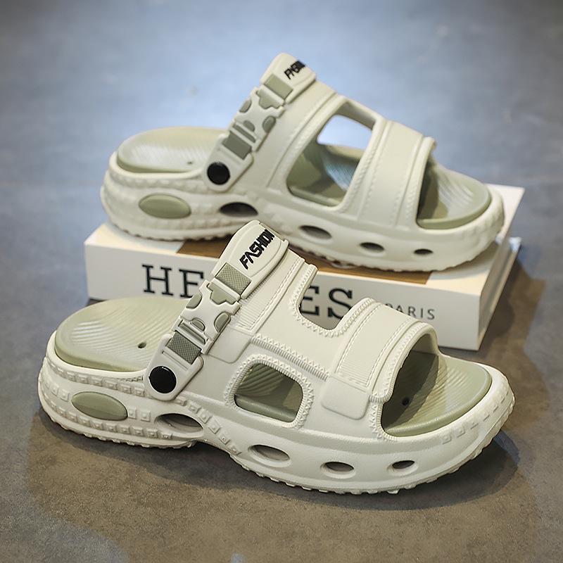 Men's Summer Thick Sole Non-Slip Sports Sandals: Breathable, Wear-Resistant, Cloud-Like Comfort for Outdoor Use