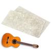 2pcs White Pearl Celluloid Guitar Head Veneers Shell Sheets Guitar Parts