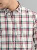 MONTE CARLO Men's Regular Fit Check Full Sleeve Shirt