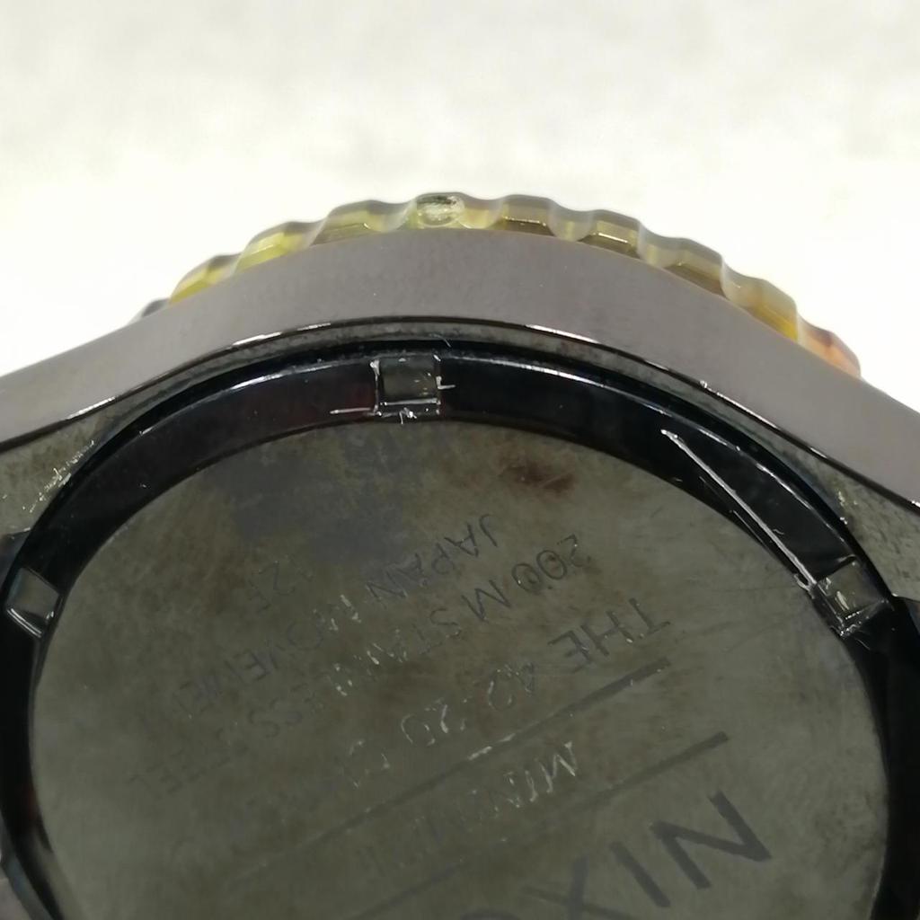 Used NIXON Tortoiseshell pattern design 42-20 MINIMIZE THE 42-20