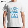 Oceans Of Possibilities Summer Reading Cool Classic TShirt 70sShirts For Unisex Custom GiftFashion Tshirt Summer Xs5xl Retro