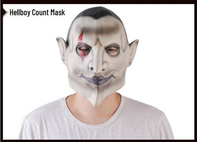 Halloween Vampire Latex Horror Mask One Size (Adult)
