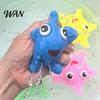 Water Toys For Squeezing Starfish Squirter for Kids Soft TPR Bath Pool Toy Cute Marine Animal Tactile Shape Squeeze to Spray Fun Summer Beach