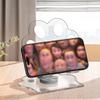 Mobile Phone Holder Foldable Cat Paw Stand Adjustable Multi-Angle Rotation Acrylic Phone And Tablet Holder for Desk Office Travel Use