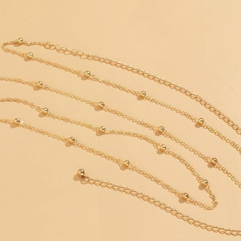 Новая Мода Цепочка на Живот Простая Сексуальная Металлическая Цепочка на Талию Женская Летние Пляжные Украшения