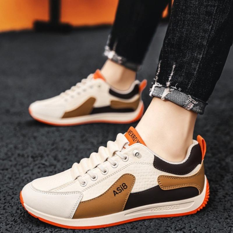 Fashion Hot Selling Men's Shoes Fashion Leather Casual Shoes 2025 New Sneakers Comfort Sport Running Shoe Tennis Training Shoes for Men