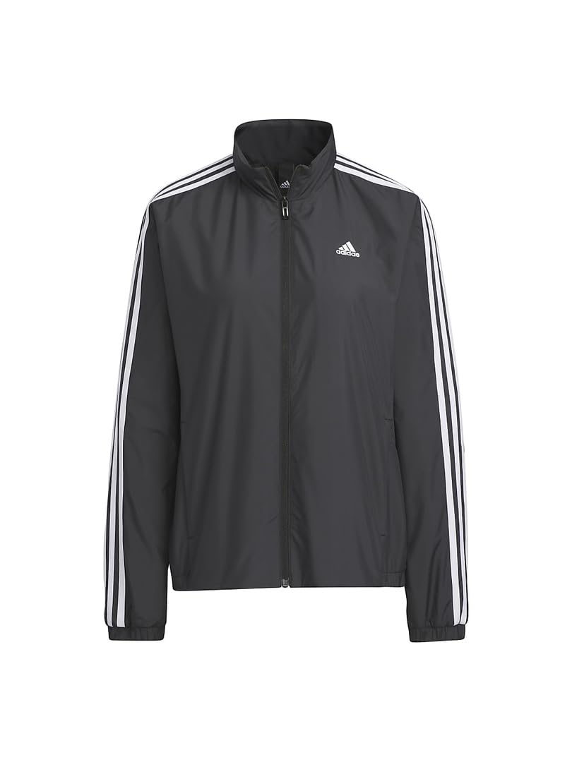 

Adidas Jersey Top 3 Stripes Regular Fit Windbreaker Jacket IEH75 Men s Black/White (IK9860) J/M