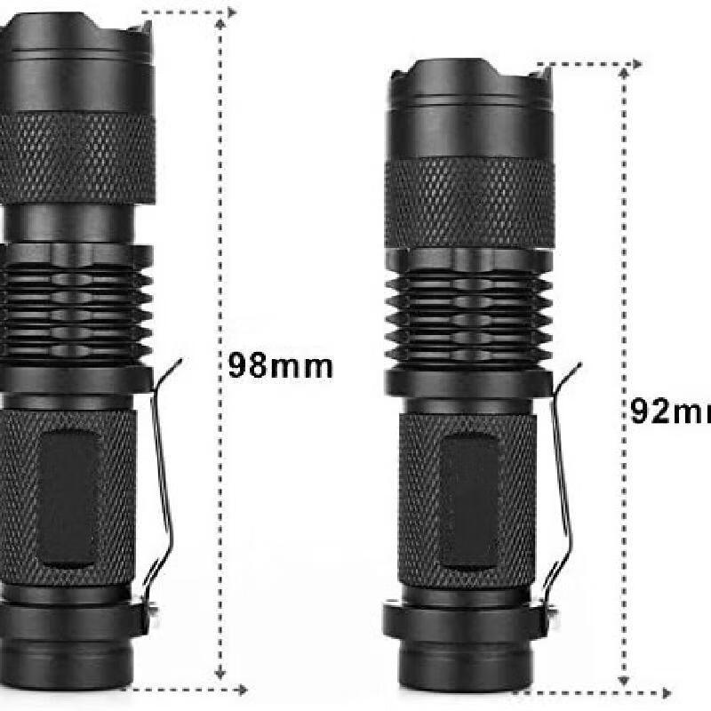 Taichuang Zoomable UV & White Light Multi-Function Flashlight