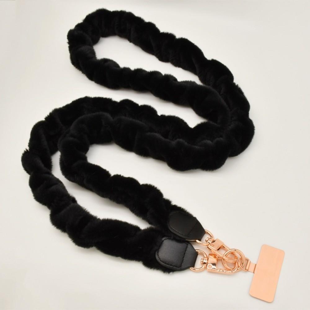 Plush Rope Crossbody Phone Strap Neck Hanging Mobile Phone Chain Mobile Phone Lanyard Cell Phone