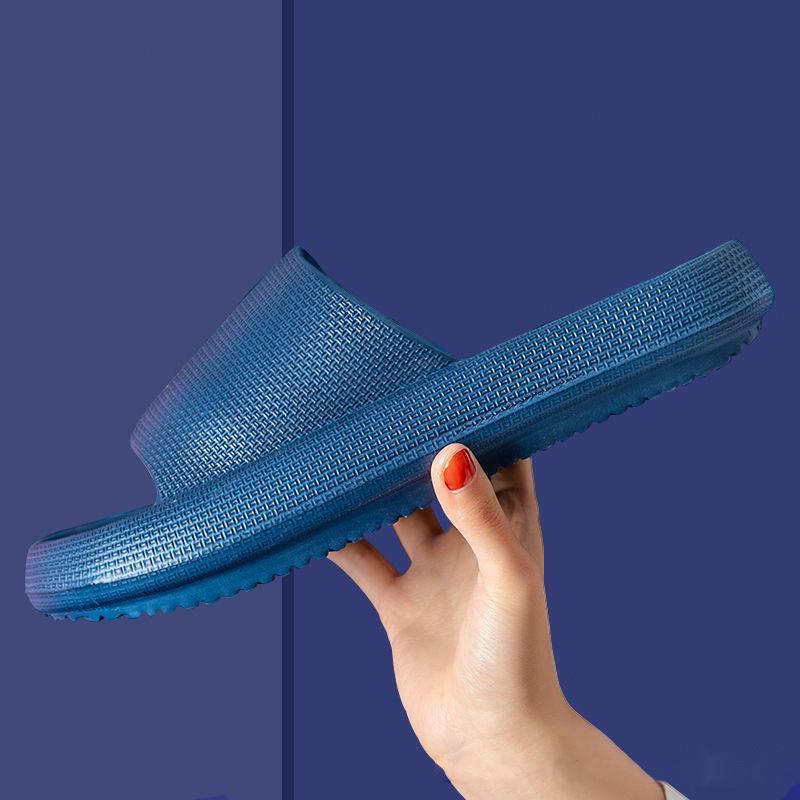 Dámské letní protiskluzové koupelové pantofle se silnou podrážkou pro vnitřní/venkovní použití, unisex sandály pro páry