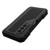 Custodia in Metallo con Cavalletto per Samsung Galaxy Z Fold 4, Cover Protettiva Ammortizzante in Alluminio a 3 Strati per Tutta la Superficie per Z Fold 4