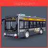 Inertia Police Bus Toy With Sound Light And Opening Doors For Kids
