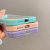 Transparent Candy Color Bumper Phone Case For iPhone 16 15 14 13 Mini 12 11 Pro Max XR XS X 7 8 Plus Soft Shockproof Back Cover