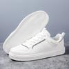 Fashion Non-slip Strappy White Casual Sneakers Vulcanize Orange Trainers Golf Shoes Men Sports Loafersy 2025summer Dropship Trends