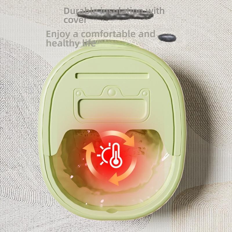 Foldable foot bath bucket household portable thickened foot bath over calf insulation foot bath foot bath bucket