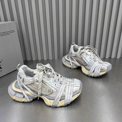 Daddy Shoes Women's New Dirty Little Dirty Shoes Sneakers Muffin Platform Straps Spider-man Casual Shoes Running Shoes