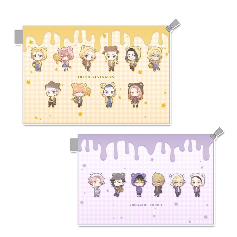 Tokyo Revengers Petitchoko Water-Repellent Pouch Bear Ears Hoodie Ver.