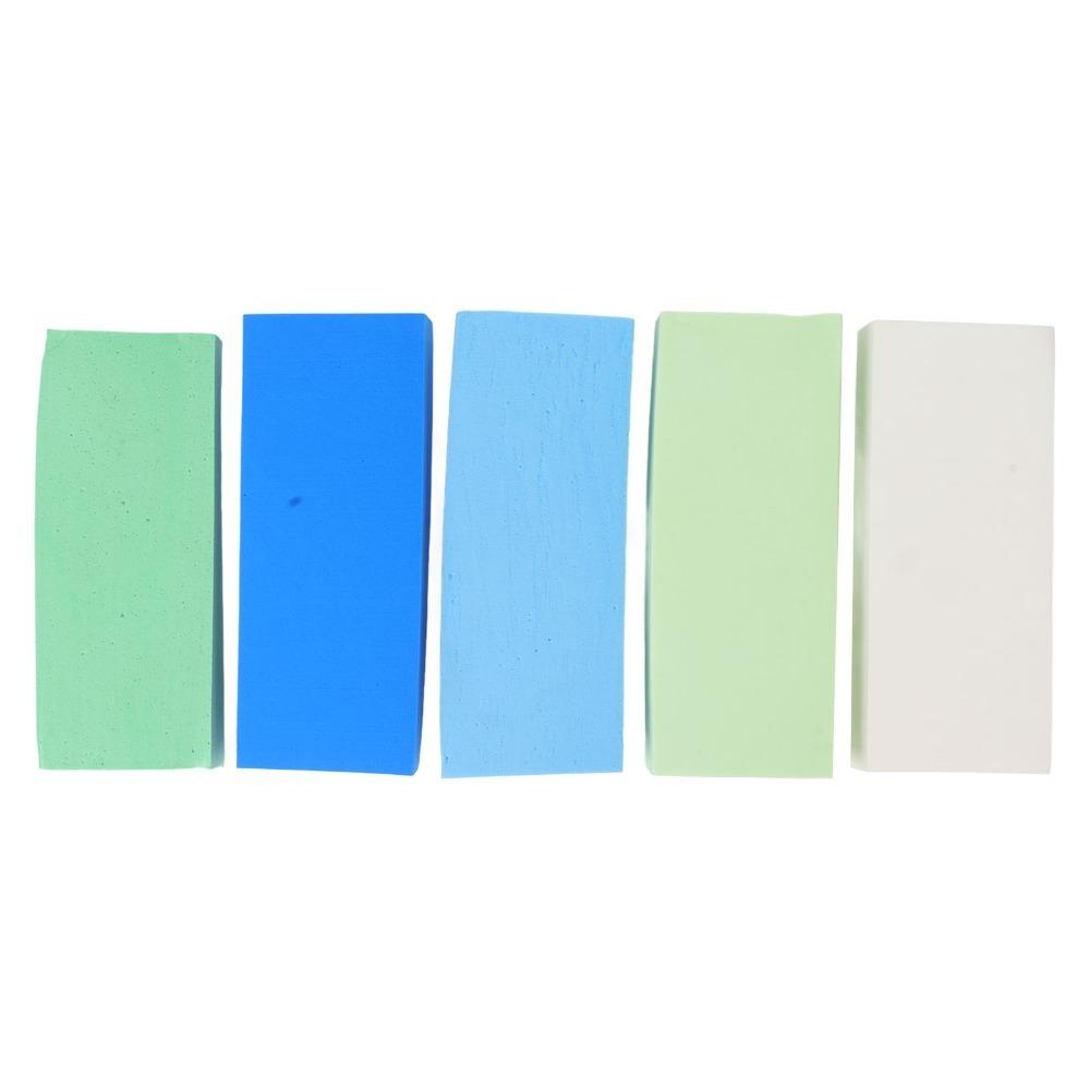 5PCS Random Color Art Absorbent Sponge Paintbrush Cleaning Sponge Gouache Pigment Cleaning Painting Sponge