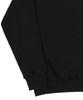 GRAVER [Unisex] Puppy Face Small Drawing Smile Sweatshirt_Black/White Logo