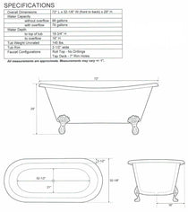 Copper Clawfoot Bathtub Nickel Inside