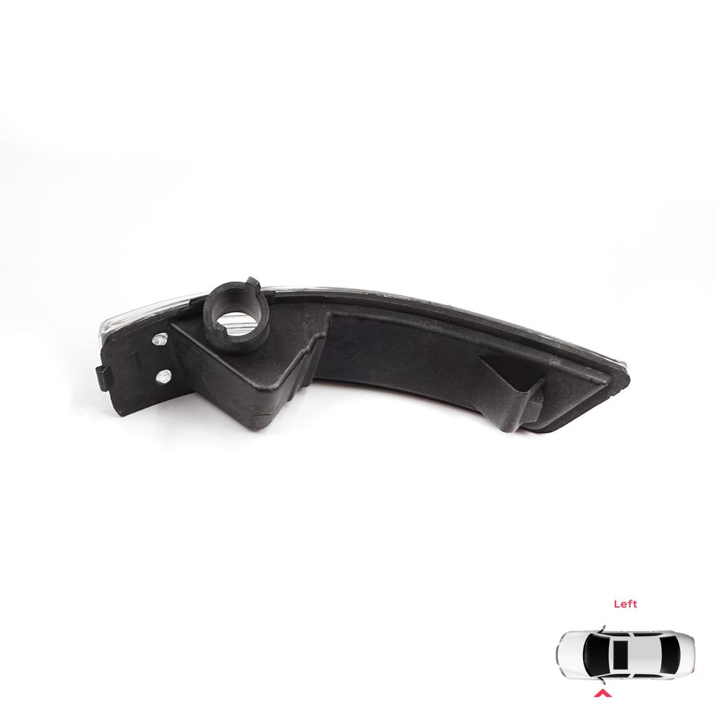 BSP1242-1 Left Side Door Wing Mirror White Clear Indicator Lamp Lens for Ford Focus 2007-2020 Mondeo MK4 2007-2015 8M5113B383AA