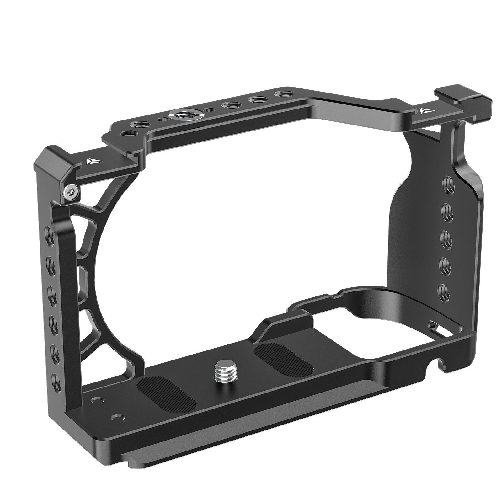 Poyinco Camera Cage Camera Video Cage с креплением «холодный башмак» с резьбой 1/4 дюйма — фото 6