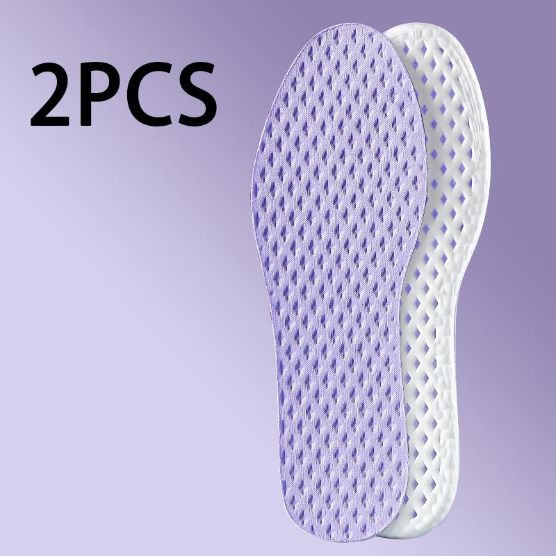 mesh breathable sports insoles Men's Women's summer cool insole Feet Running Sports Memory foam Shoe Sole Anti-odour Shoes Pads