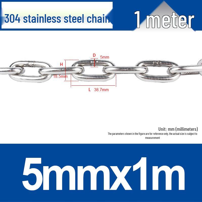 Guwanji 304 Stainless Steel Utility Chain