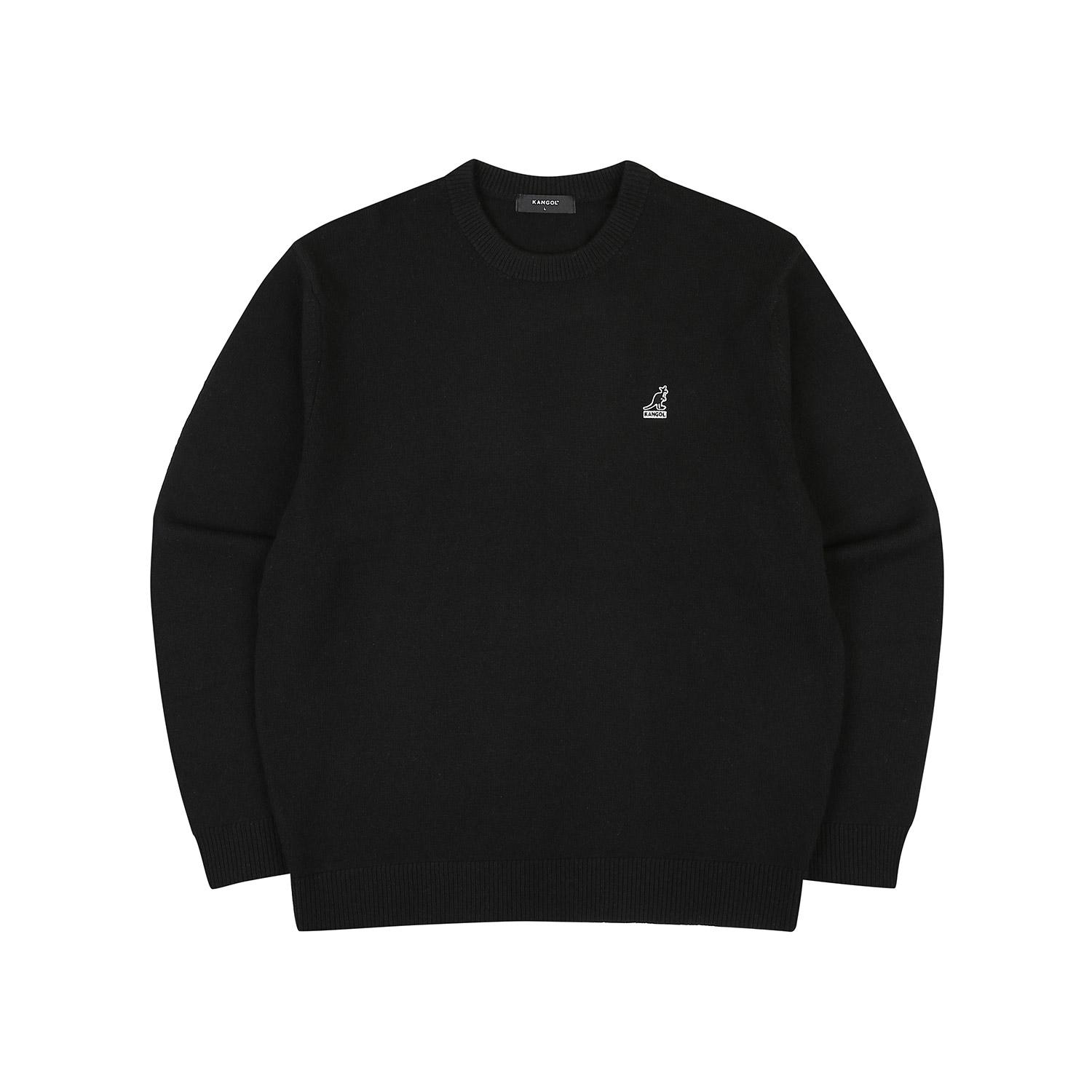 Kangol Club Knit Sweater 1862 Black Black/M