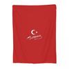 The Republic Of Turkey Flag Blankets Soft Warm Flannel Throw Blanket Bedding for Bed Living Room Picnic Travel Home Couch