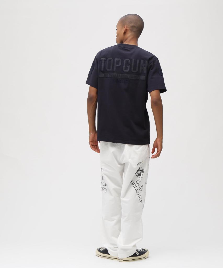 Avirex Aged Look Stencil Chino Pants/trousers/bottoms Men's Xl Size 033 Off White 783-6110012