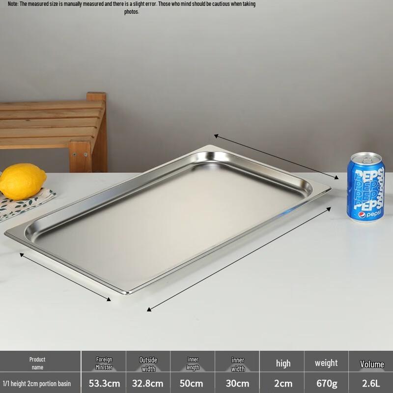 Commercial Stainless Steel Food Portion Pans with Lids