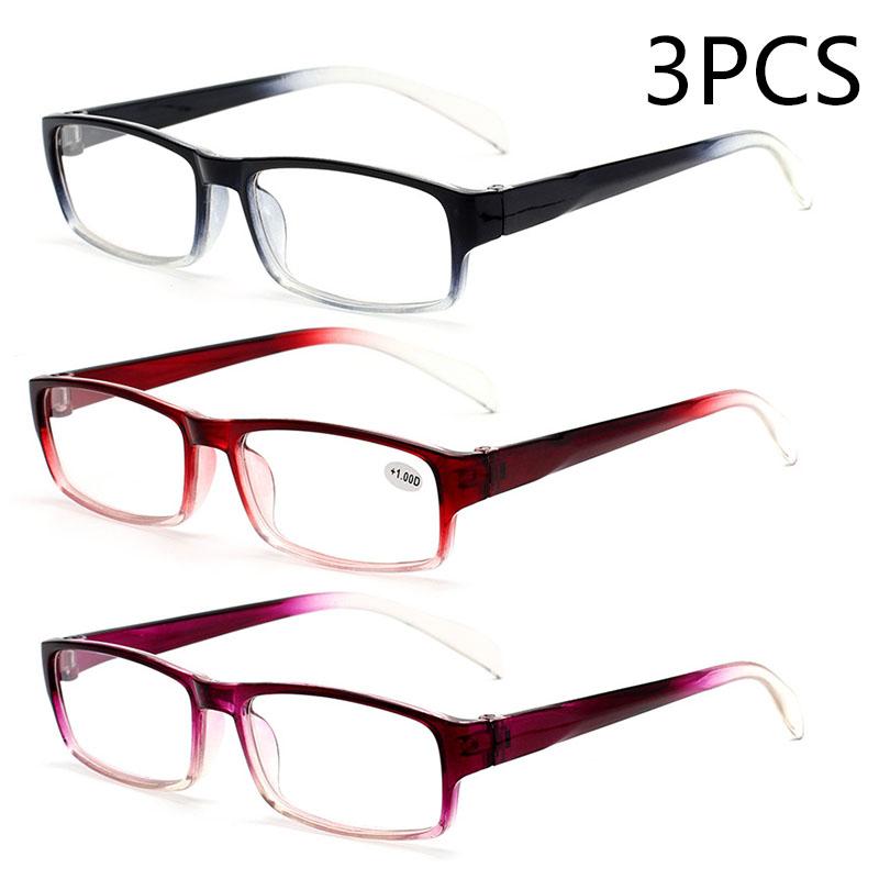 2/3PCS Fashionable And Elegant Ultra-light Reading Glasses Reading Tv Eye Protection And Anti-blue Light Reading Glasses 1105