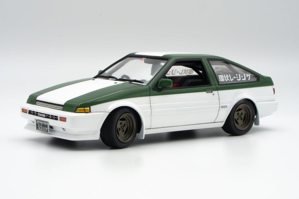 Naniwa Tomoare Serie AE86 Trueno Marbo Spezifikation Plastikmodell 1/24 Nr.2