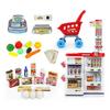 Playing House Children'S Kitchen Kitchenware Cooking Toy Workbench Fast Food Table Supermarket Stall Shopping Cart Cash Register
