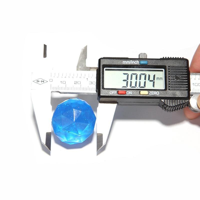 3Pcs 32 Diamond Irregular Bouncy Balls Assorted Colors Spider Man High Bounc