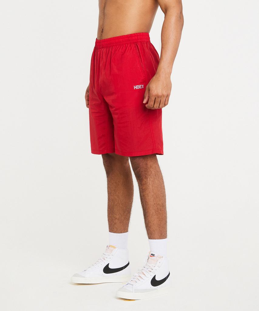 HDEX Main Logo Taslan Shorts (Red)