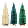 Mini Christmas Tree Sisal Snow Frost Artificial Pine Tree