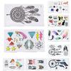 Unisex 3D Dream Catcher Waterproof Temporary Flash Tattoo Sticker Body Art Decal
