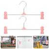 10 Pcs Anti Slip Pants Hanger Skirt Hanger With Clip Clothes Hanger Storage Hangers Closet ganization Jeans Hanger Wardrobe